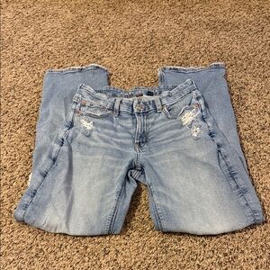 American Eagle Outfitters Light Blue Boyfriend Jeans